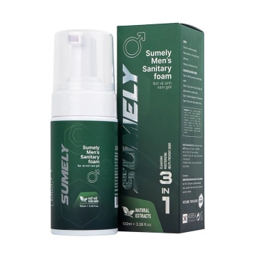 Bọt vệ sinh nam giới Sumely Men’s Sanitary Foam giúp làm sạch, khử và ngăn chặn mùi vùng kín (100ml)