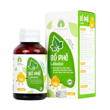 Siro Bổ Phế Lábebé 120ml hỗ trợ bổ phế, giảm ho, giảm đờm, giảm đau họng